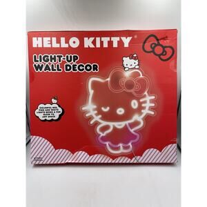Hello Kitty Medium Light Up LED USB Wall Decor NEW - RARE FIND